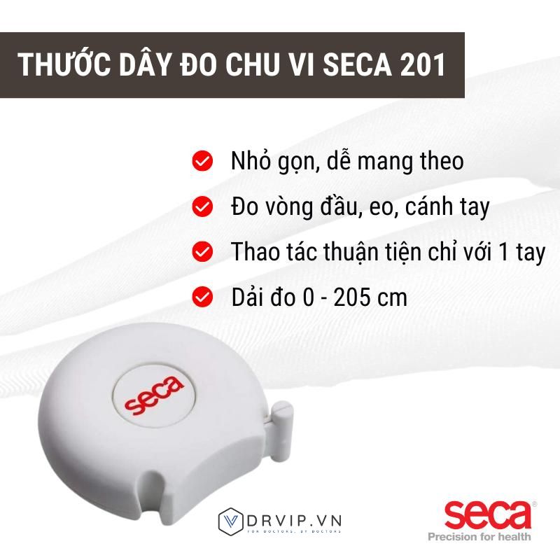 Thước dây đo chu vi Seca 201