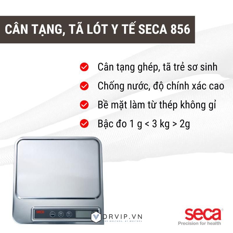 Cân tạng, cân tã lót Seca 856 Cân tạng, cân tã lót Seca 856