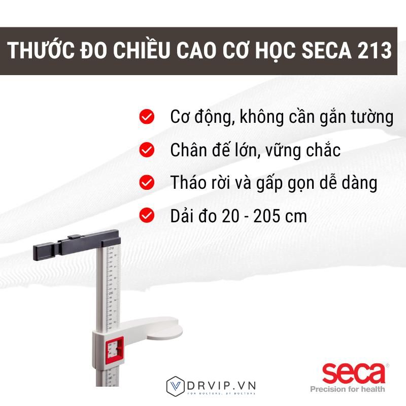 Thước đo chiều cao Seca 213