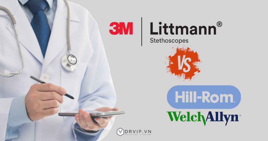 So sánh ống nghe Littmann và Welch Allyn