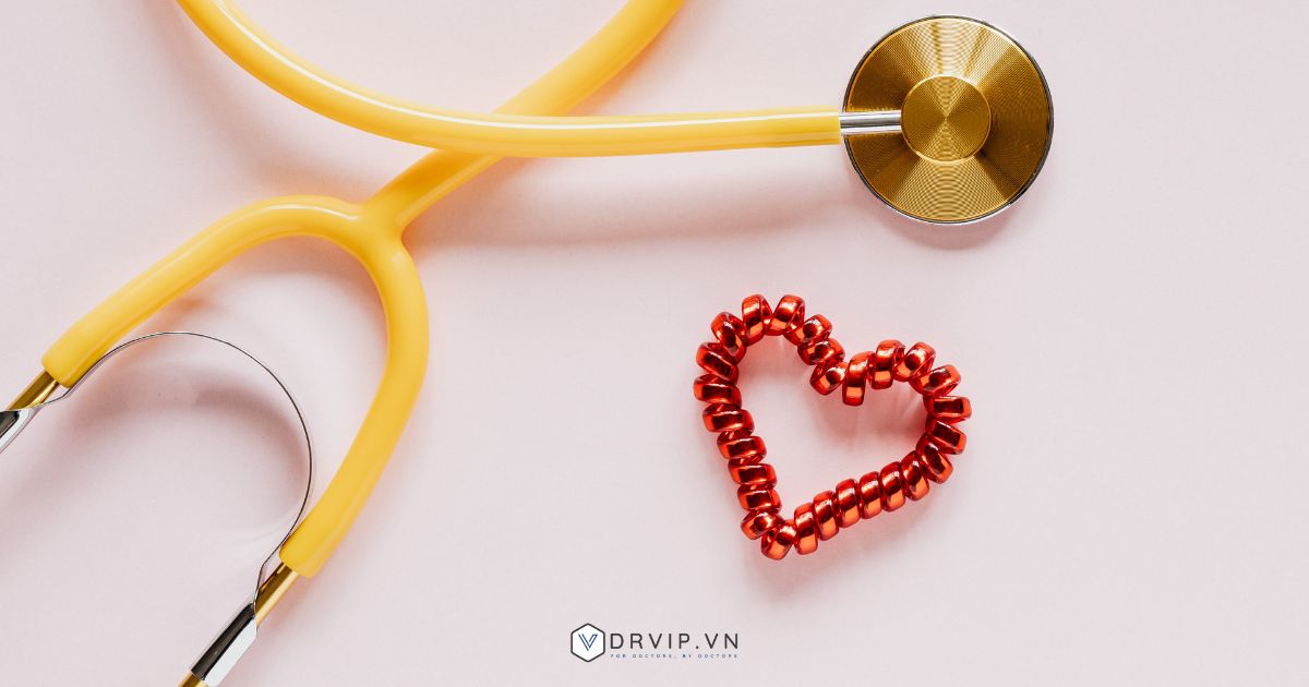 Vị trí đặt ống nghe tim