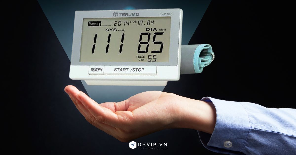 Cách sử dụng máy đo huyết áp Terumo ES-W100
