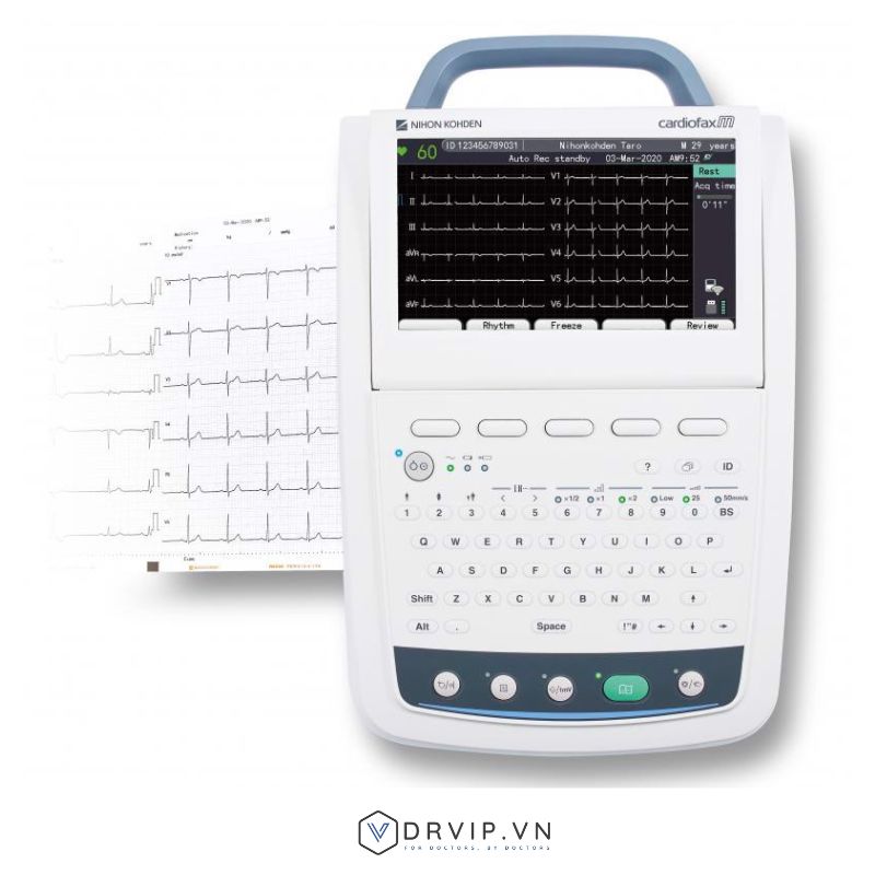 Máy điện tim 12 kênh Nihon Kohden ECG-3350 Máy điện tim 12 kênh Nihon Kohden ECG-3350