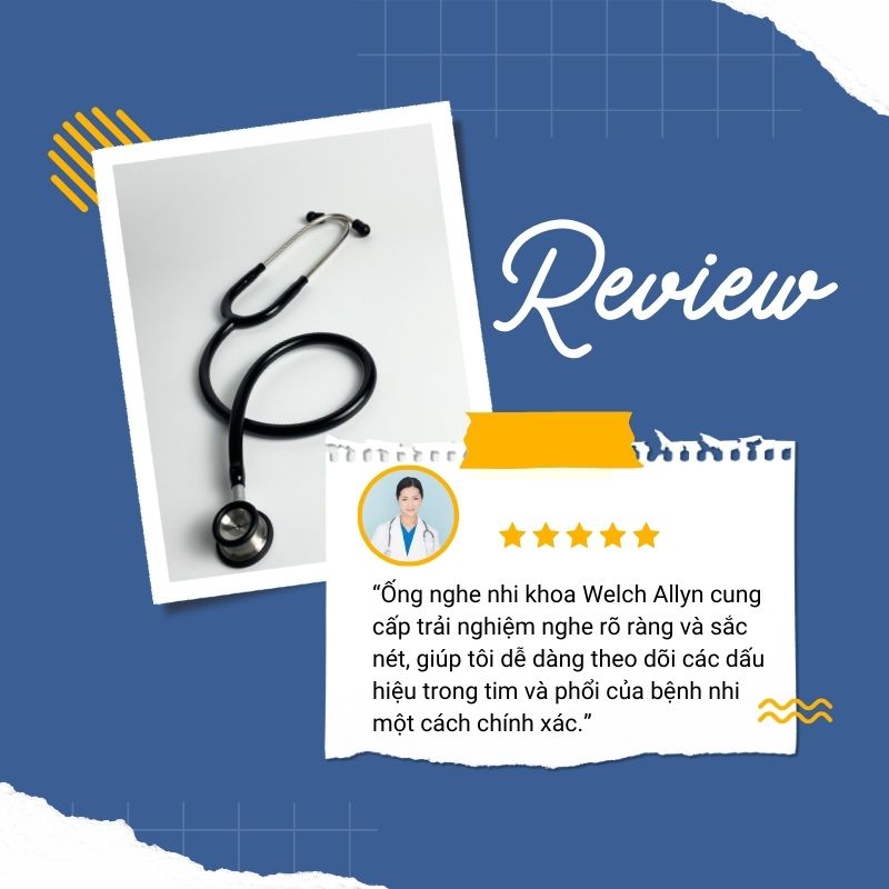 Review ống nghe nhi khoa Welch Allyn Review ống nghe nhi khoa Welch Allyn