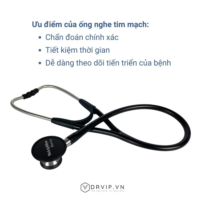 Ưu điểm của ống nghe tim mạch